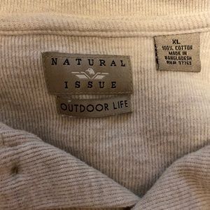cream polo long sleeve